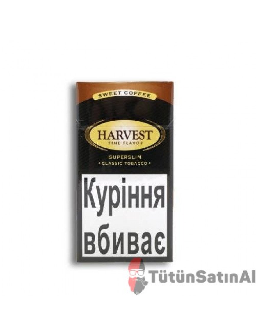 Harvest Super Slim Sweet Coffee (Kahve) İthal sigara Harvest Super Slim Sweet Coffee (Kahve) İthal sigara