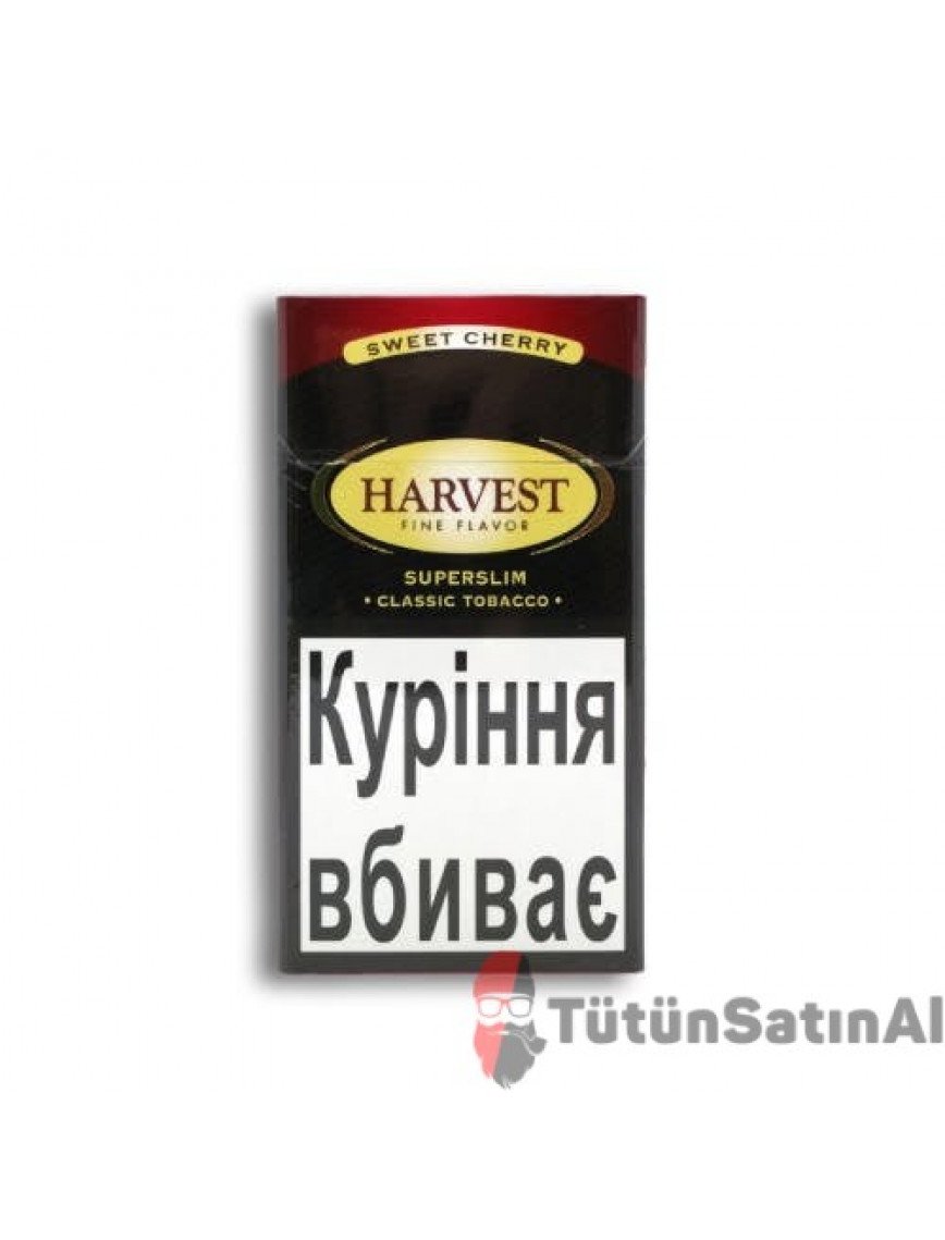 Harvest Super Slim Sweet Cherry (Vişne/Kiraz) İthal Sigara Harvest Super Slim Sweet Cherry (Vişne/Kiraz) İthal Sigara
