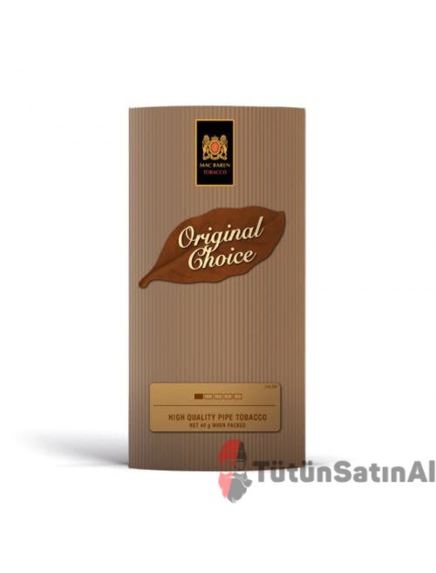 Mac Baren Original Choice İthal Pipo Tütünü Mac Baren Original Choice İthal Pipo Tütünü