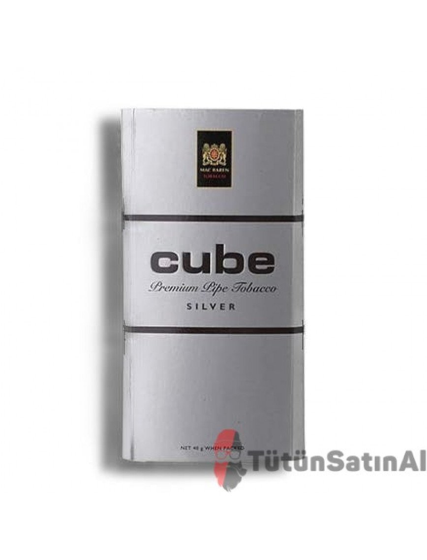Mac Baren - Cube Silver İthal Paket Pipo Tütünü 40gr Mac Baren - Cube Silver İthal Paket Pipo Tütünü 40gr