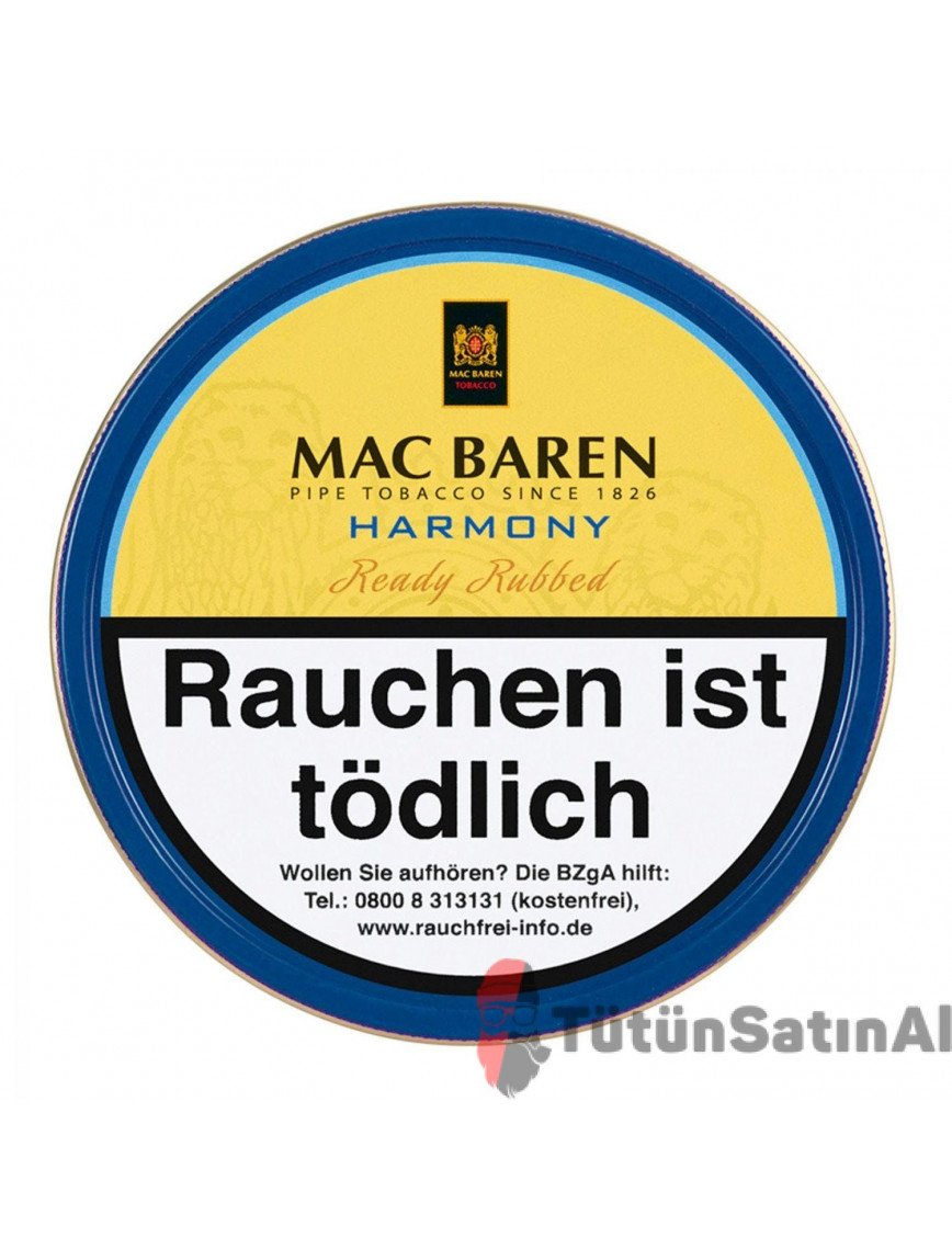 Mac Baren Harmony ( Tatlı - Çikolata aromalı ) Pipo Tütünü Mac Baren Harmony ( Tatlı - Çikolata aromalı ) Pipo Tütünü