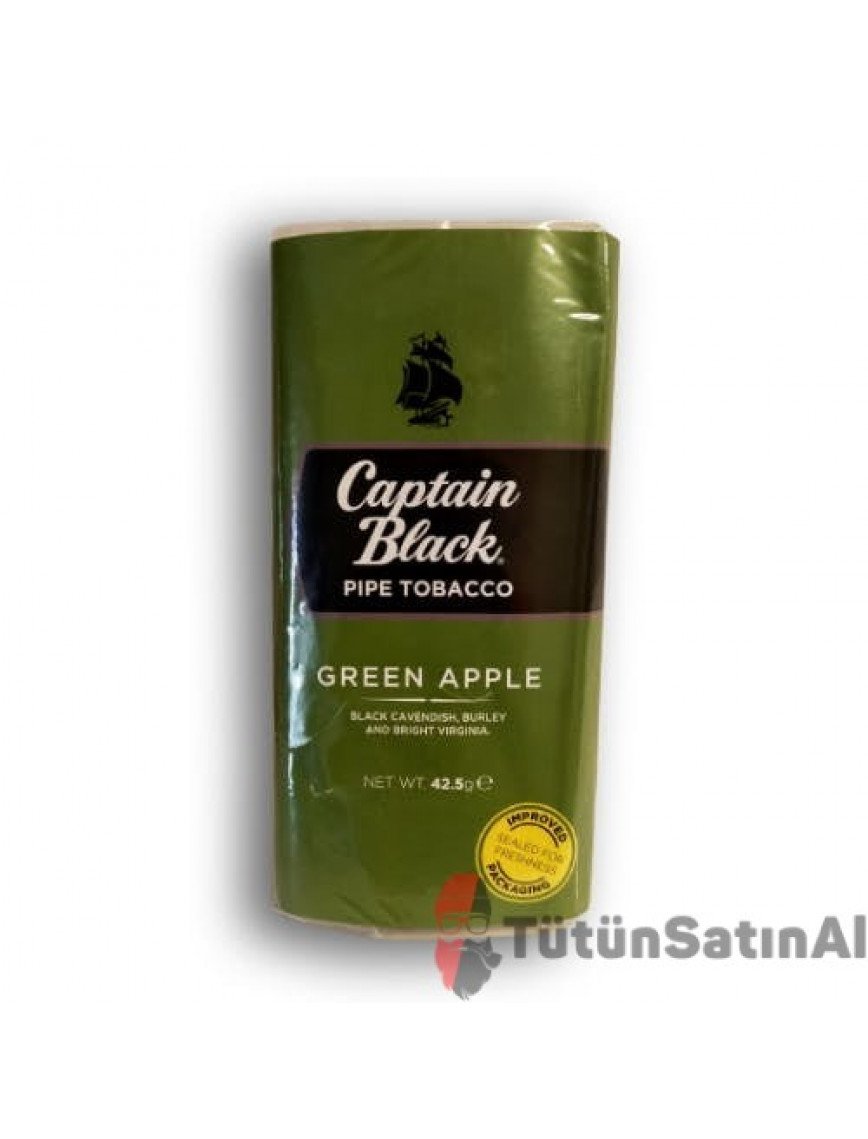 Captain Black Green Apple Pipo Tütünü (Elma Aromalı) Captain Black Green Apple Pipo Tütünü (Elma Aromalı)