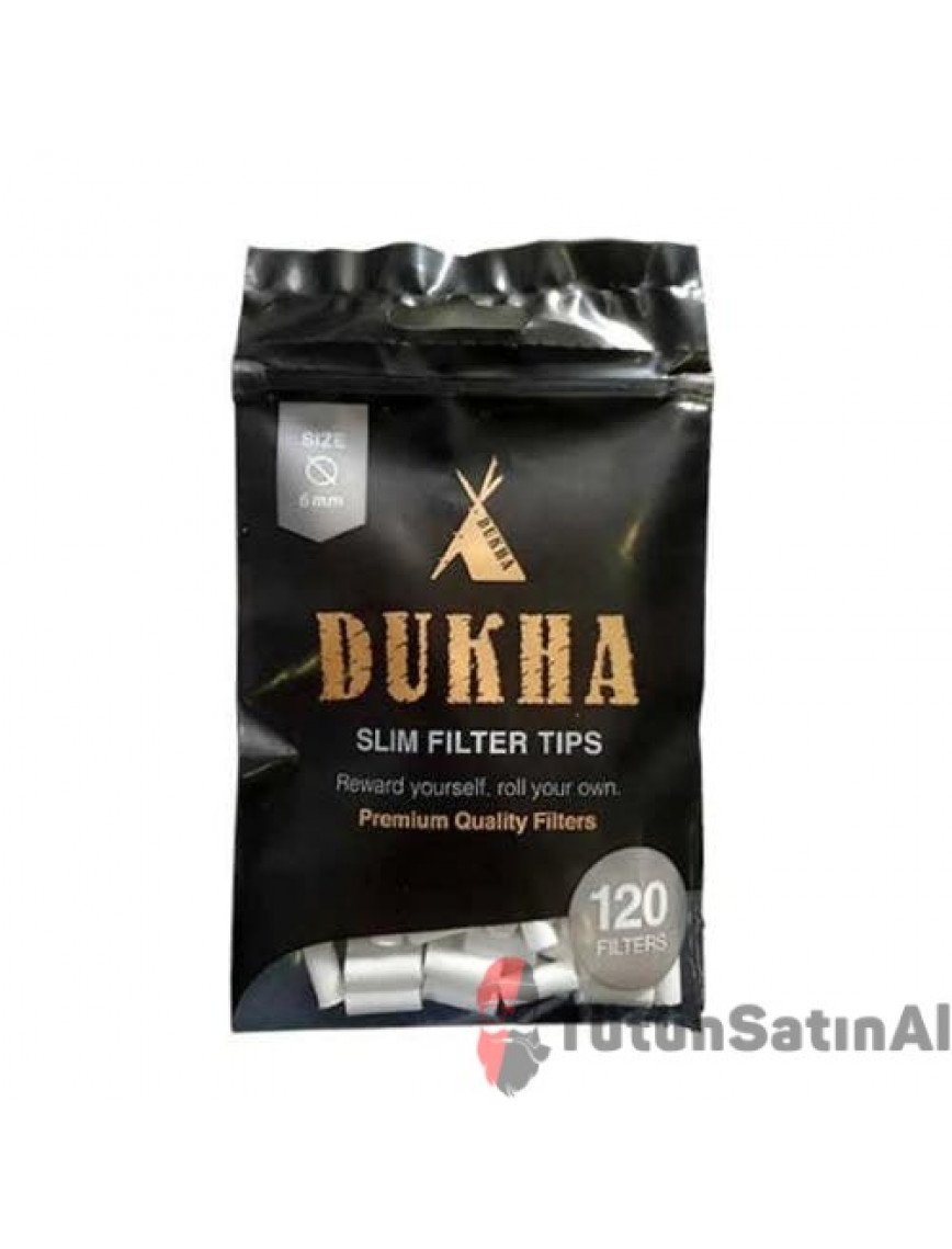 Dukha Slim Filter Tütün Sarma Filtresi 120's Dukha Slim Filter Tütün Sarma Filtresi 120's
