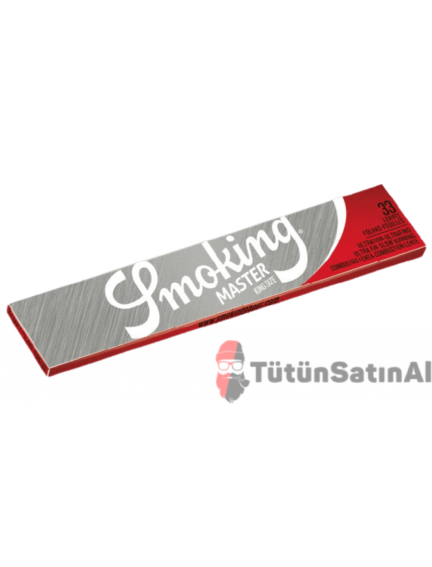 Smoking King Size Master Filter Gümüş Zıvanalı Tane Smoking King Size Master Filter Gümüş Zıvanalı Tane