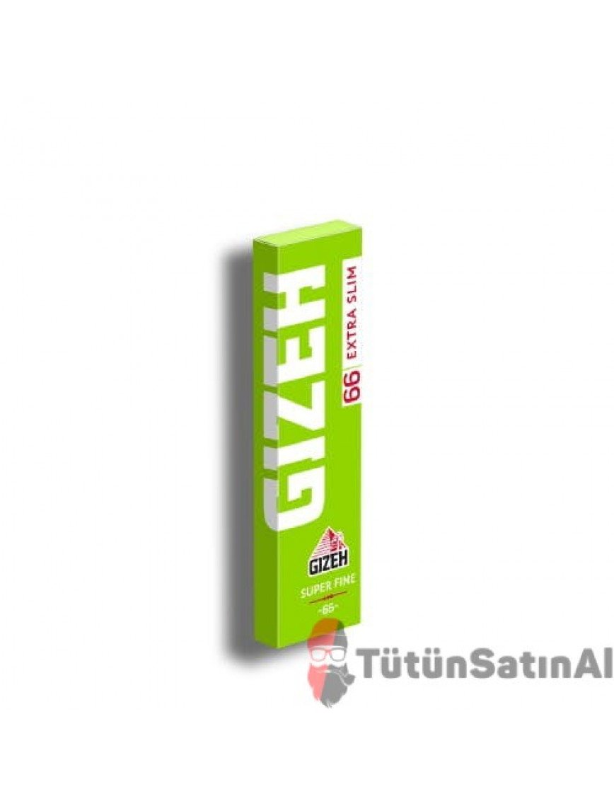 Gizeh Extra Slim Super Fine Açık Yeşil Gizeh Extra Slim Super Fine Açık Yeşil