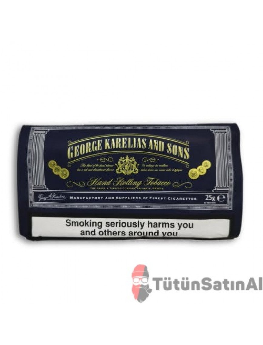 George Karelias and Sons Mavi Tütün – 25gr George Karelias and Sons Mavi Tütün – 25gr