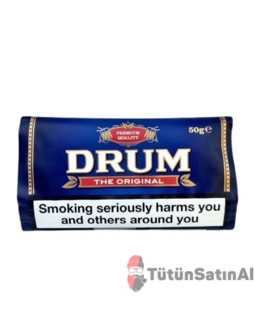 Drum Blue Original Mavi İthal Paket Tütün – 50gr Drum Blue Original Mavi İthal Paket Tütün – 50gr