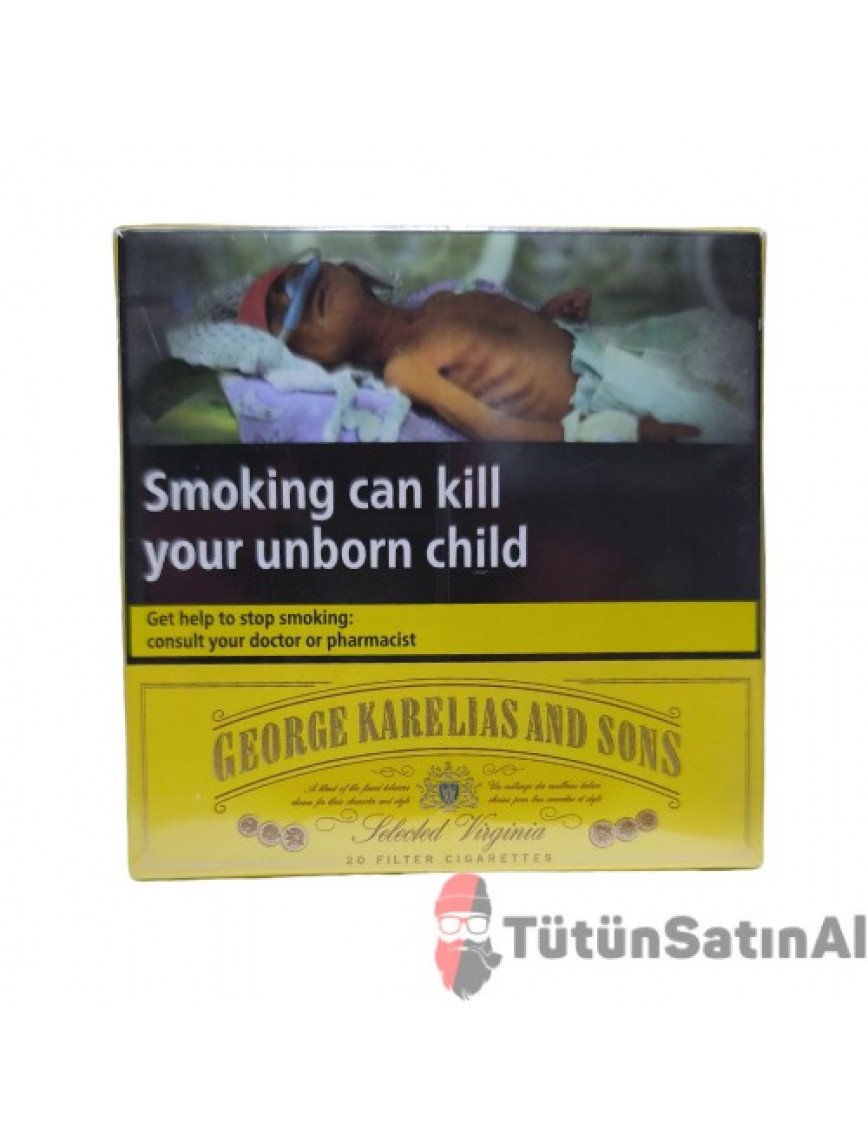 George Karelias And Sons Selected Virginia İthal Sigara George Karelias And Sons Selected Virginia İthal Sigara