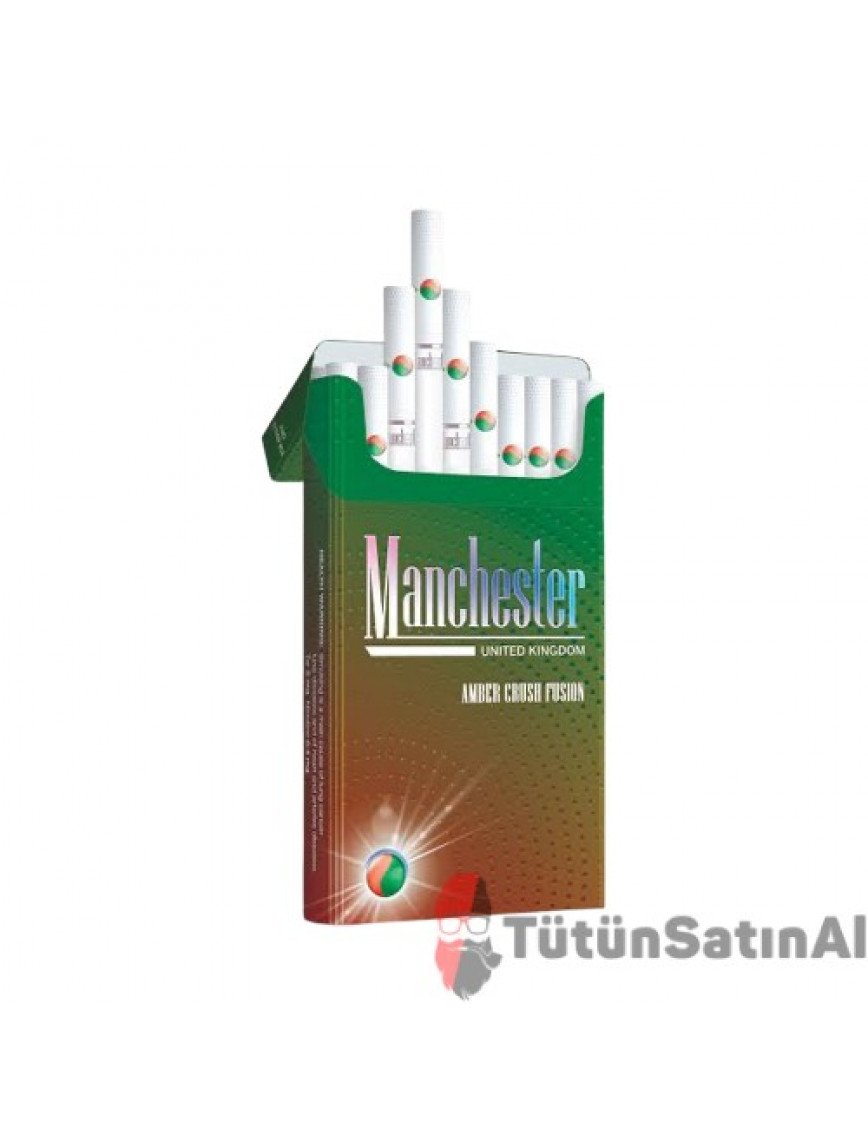 Manchester Amber Crush Fusion İthal Sigara - Elma ve Nane Manchester Amber Crush Fusion İthal Sigara - Elma ve Nane