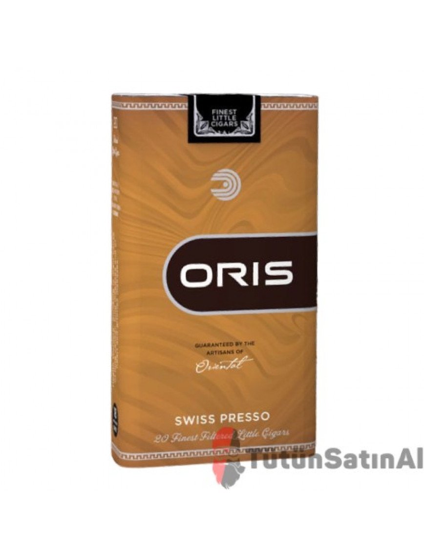 Oris Swiss Presso (Çikolata-Kahve) İthal Sigarillo Oris Swiss Presso (Çikolata-Kahve) İthal Sigarillo