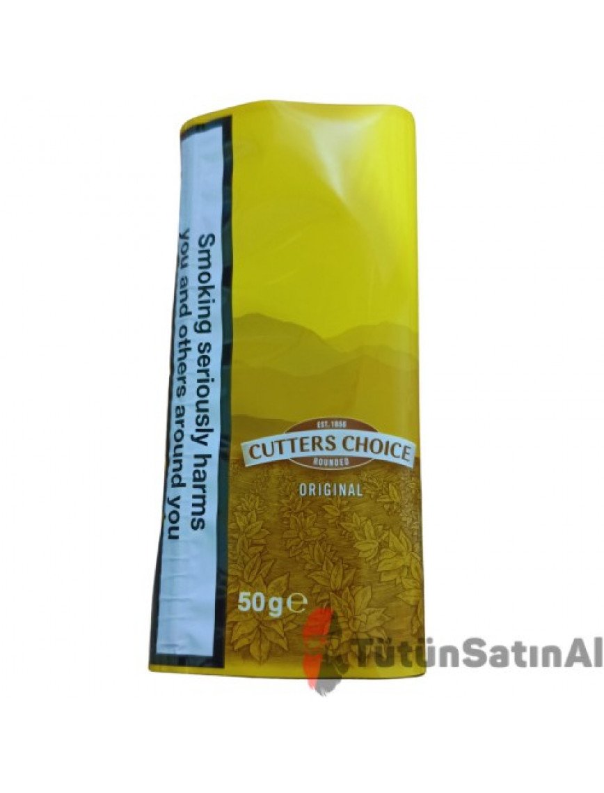Cutters Choice Original El Sarma Tütün 50gr Poşet Cutters Choice Original El Sarma Tütün 50gr Poşet