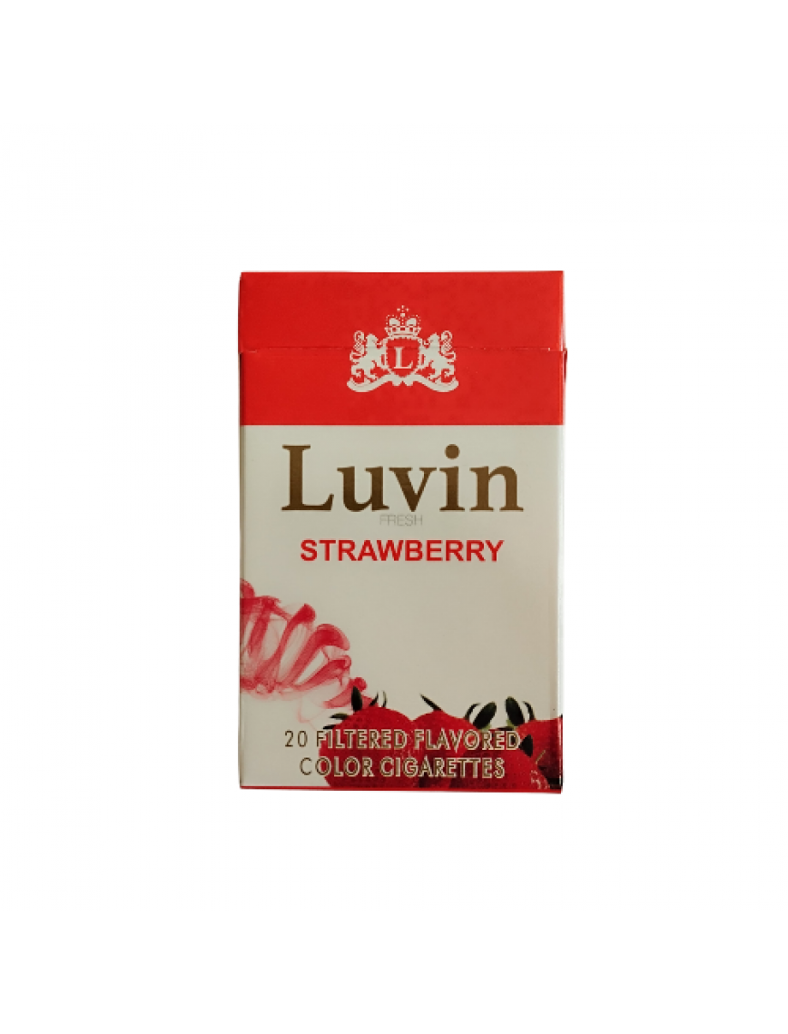 Luvin Strawberry sigara - Çilekli sigara Luvin Strawberry sigara - Çilekli sigara