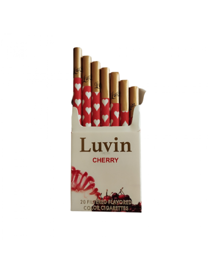 Luvin Cherry sigara - Kiraz aromalı Luvin Cherry sigara - Kiraz aromalı