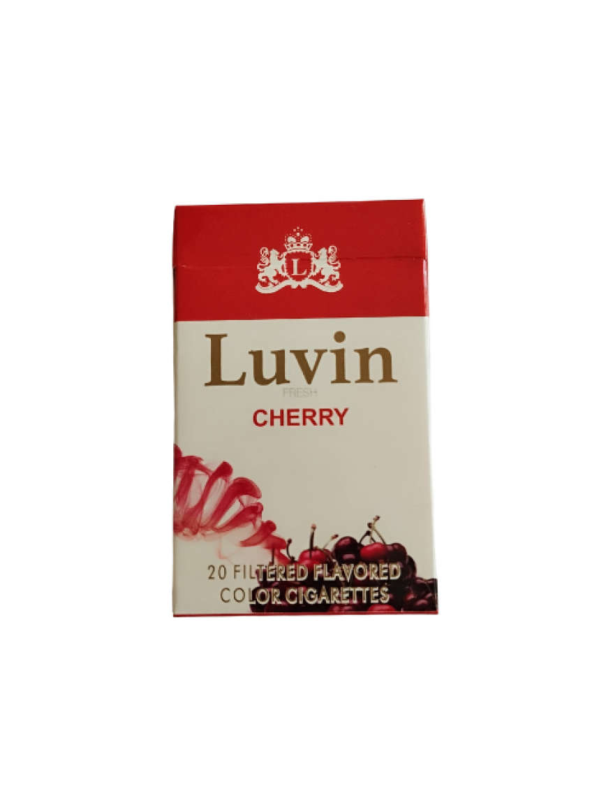Luvin Cherry sigara - Kiraz aromalı Luvin Cherry sigara - Kiraz aromalı