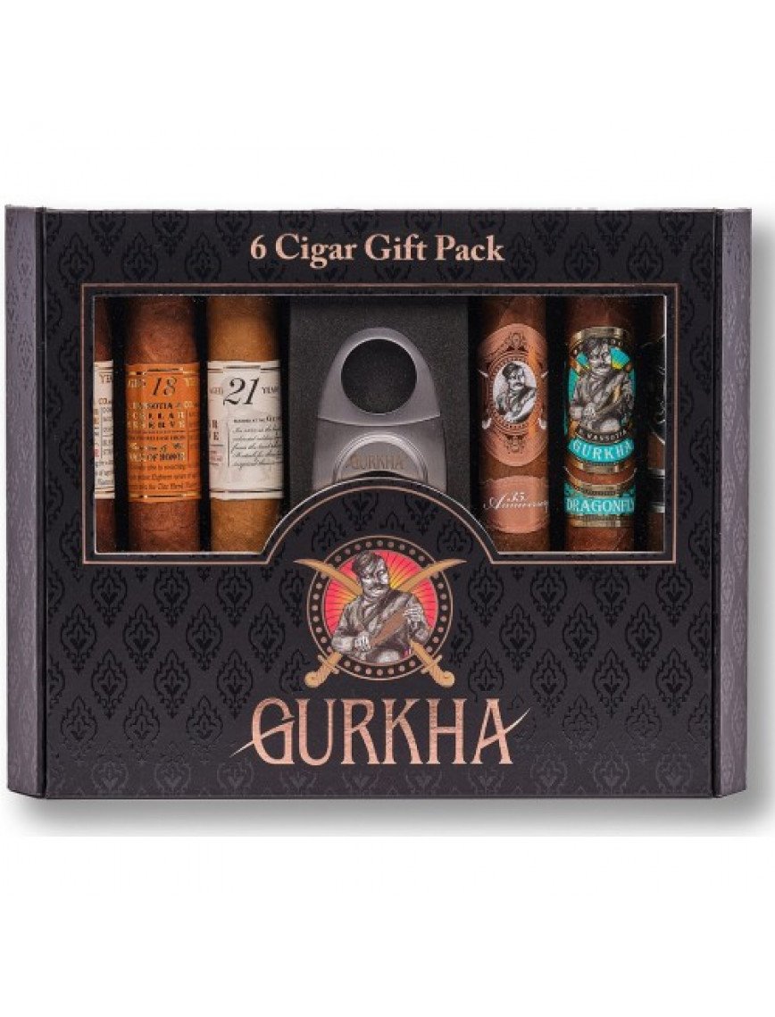 Gurkha 6 Cigar Gift Pack Limited Edition Exclusive Collection Gurkha 6 Cigar Gift Pack Limited Edition Exclusive Collection