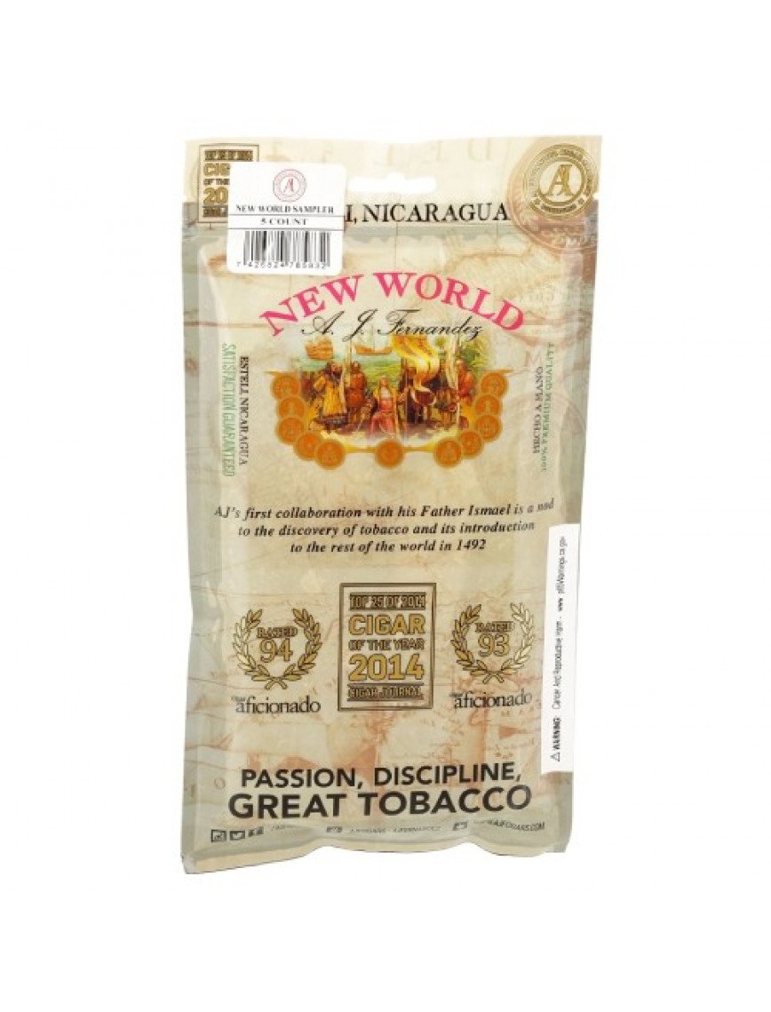 AJ Fernandez New World Fresh Pack 5'S AJ Fernandez New World Fresh Pack 5'S