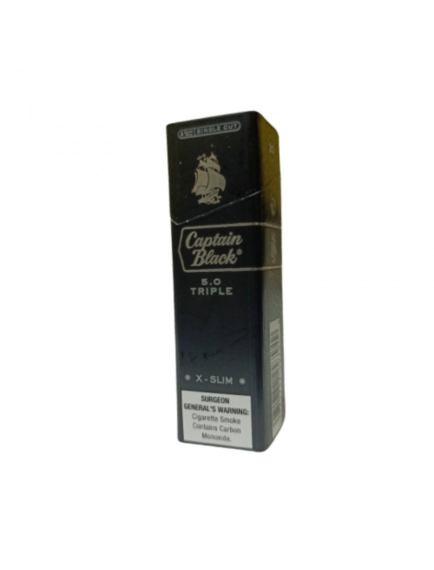 Captain Black 5.0 Triple X Slim İthal Sigara Captain Black 5.0 Triple X Slim İthal Sigara