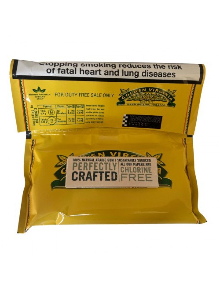 Golden Virginia Yellow (Duty Free) 50gr İthal Tütün Satın al Golden Virginia Yellow (Duty Free) 50gr İthal Tütün Satın al