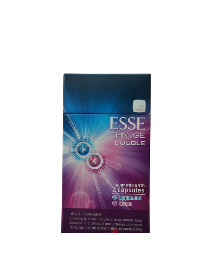 Esse Change Double Grape Applemint – Üzümlü Elmalı mentollü ithal sigara Esse Change Double Grape Applemint – Üzümlü Elmalı mentollü ithal sigara