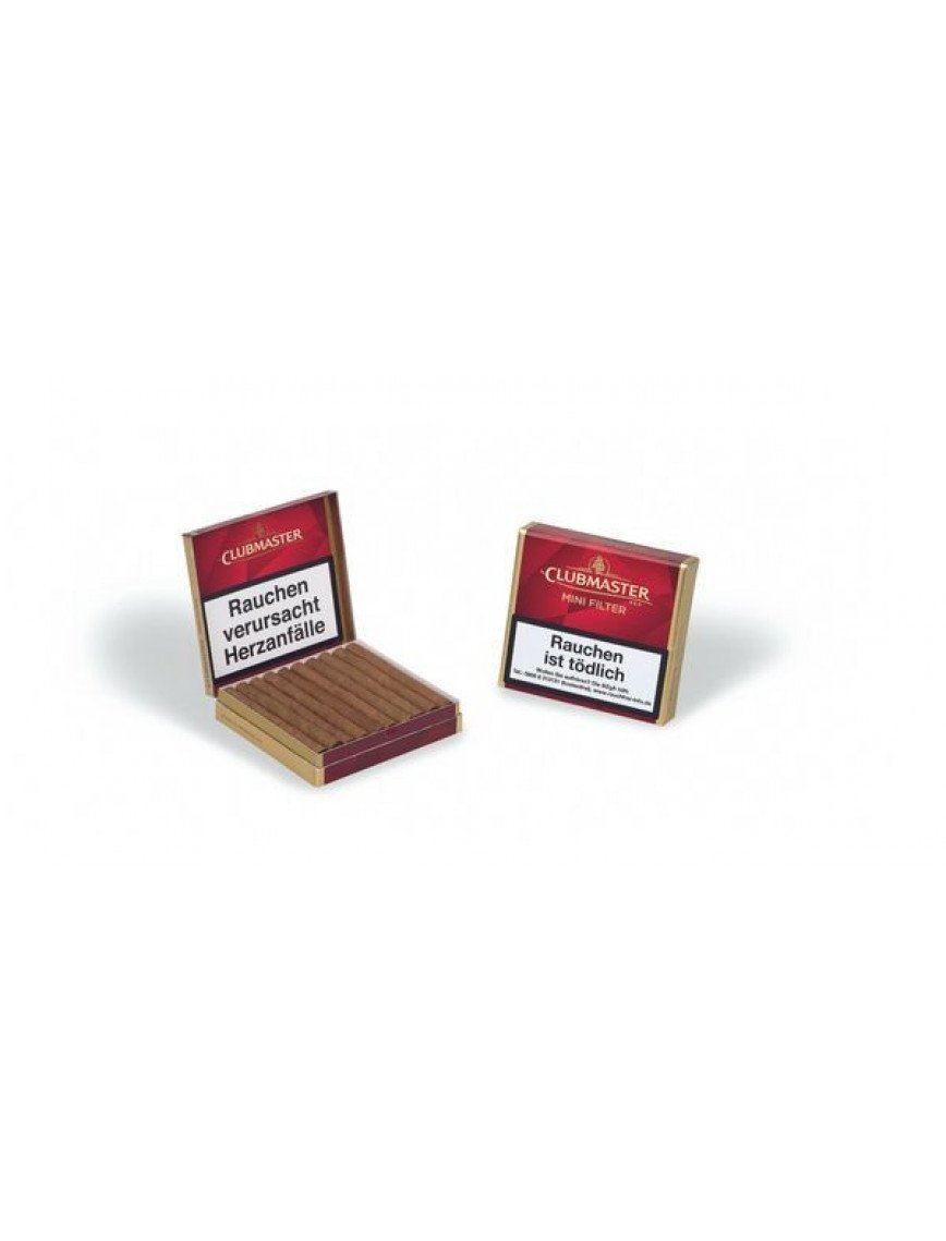 Clubmaster Red Mini Filter No 232 - 20'S Clubmaster Red Mini Filter No 232 - 20'S