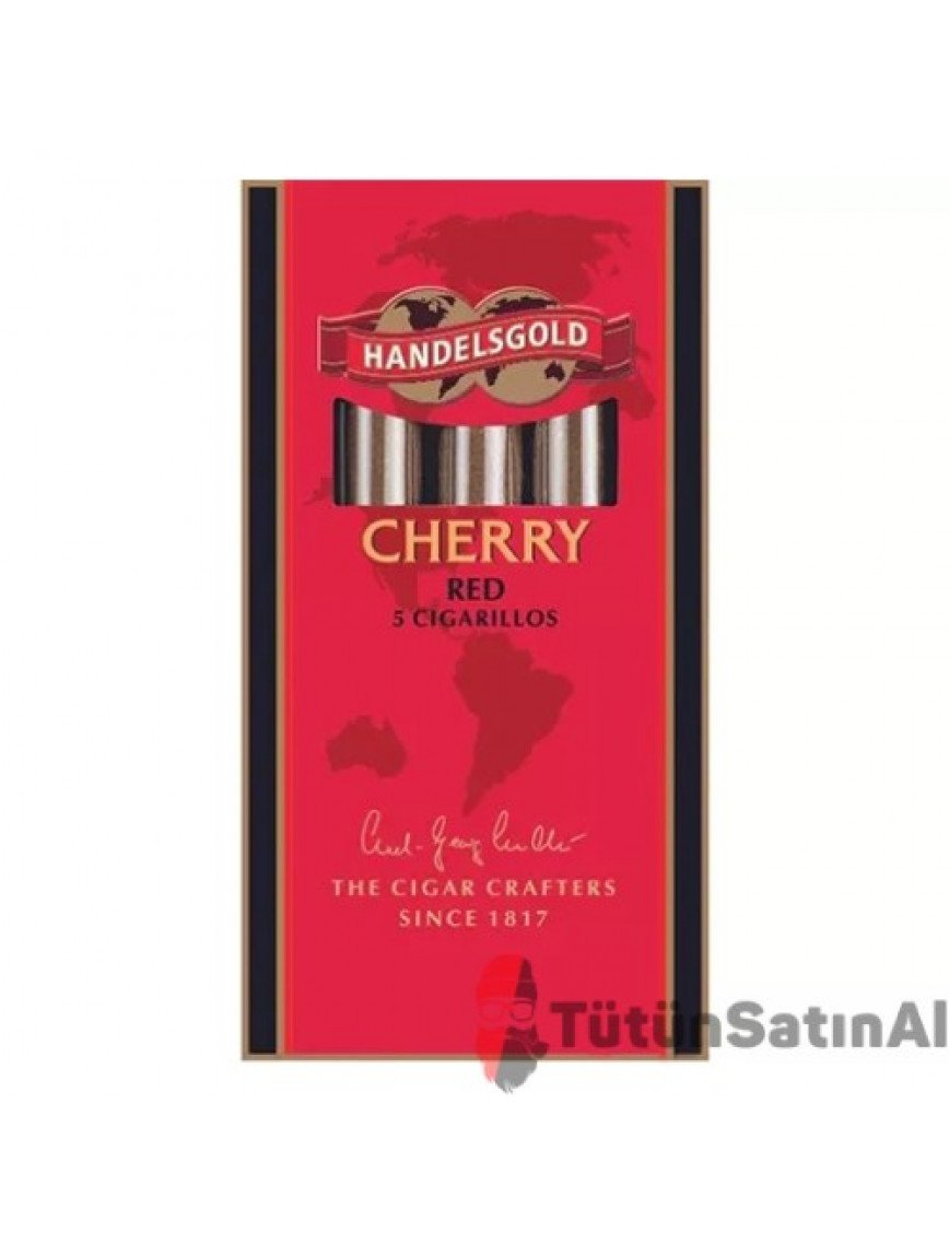 Handelsgold Cherry - Vişne aromalı Sigarillo (Emzikli) Handelsgold Cherry - Vişne aromalı Sigarillo (Emzikli)