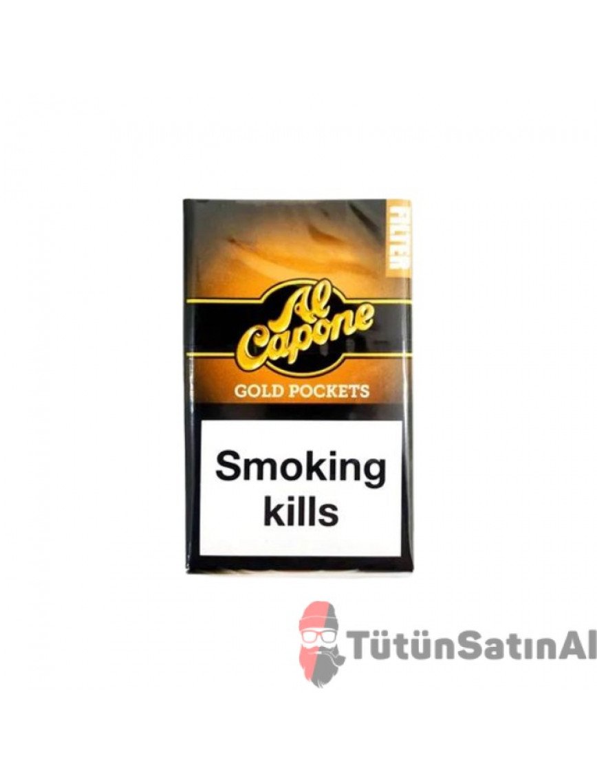 Al Capone Gold Pockets Filter Sigarillo Al Capone Gold Pockets Filter Sigarillo