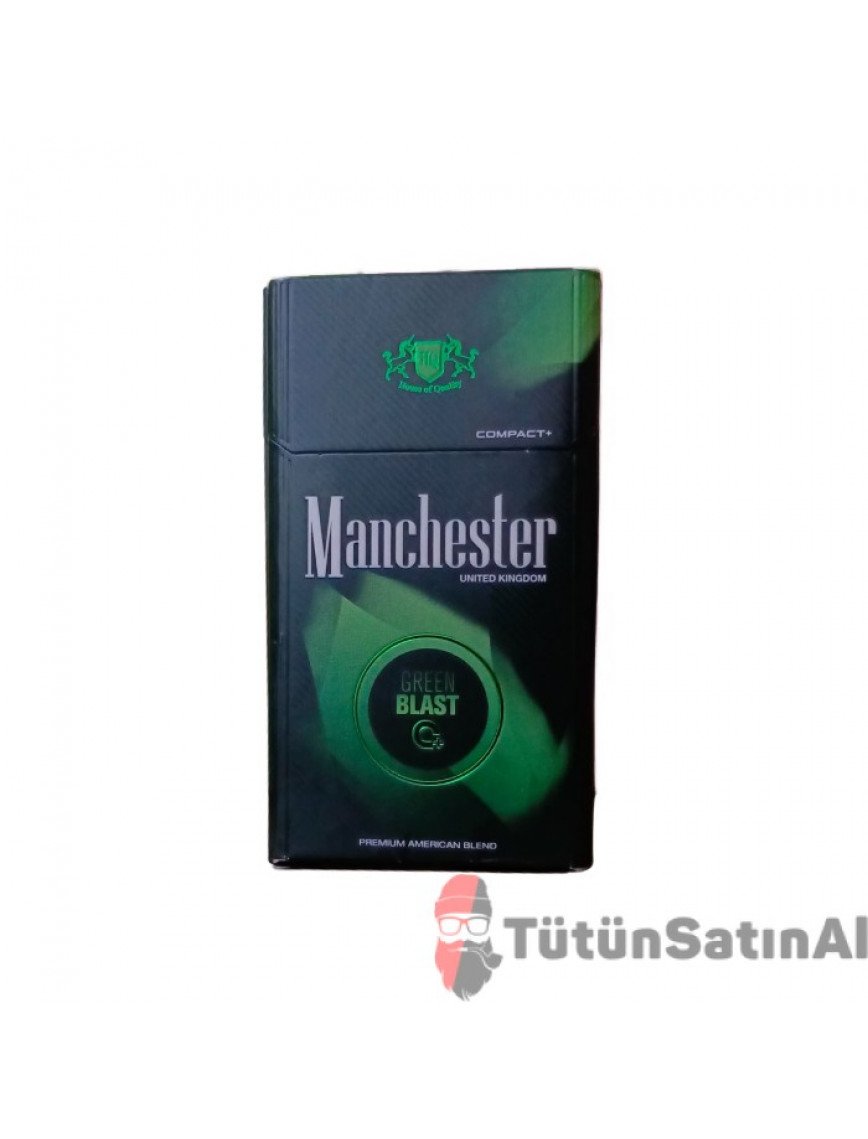 Manchester Queen Compact Green Blast Sigara Manchester Queen Compact Green Blast Sigara