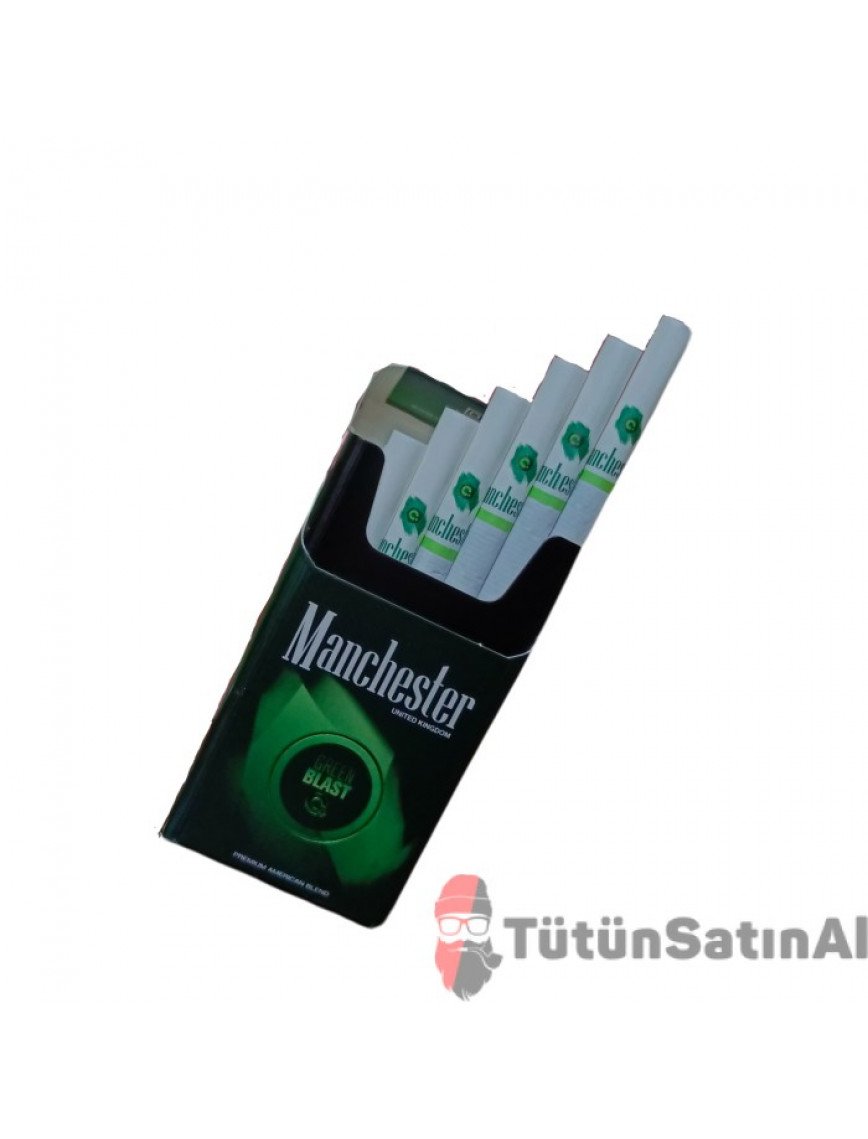 Manchester Queen Compact Green Blast Sigara Manchester Queen Compact Green Blast Sigara