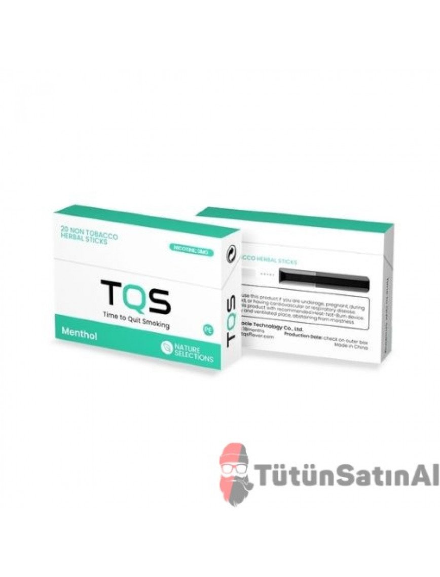 TQS MENTHOL IQOS CİHAZ UYUMLU TQS MENTHOL IQOS CİHAZ UYUMLU