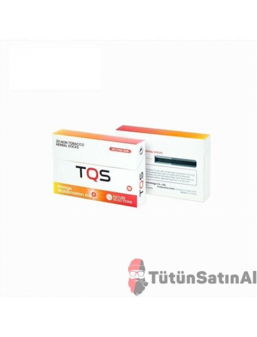 TQS MANGO WATERMELON ICE (MANGO VE KARPUZ AROMALI) IQOS CİHAZ UYUMLU TQS MANGO WATERMELON ICE (MANGO VE KARPUZ AROMALI) IQOS CİHAZ UYUMLU