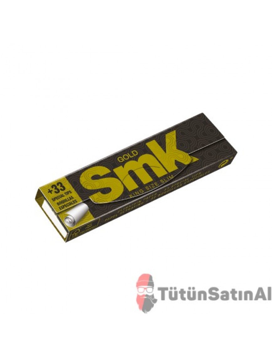 SMK King Size Gold Zıvanalı Sarma Kağıdı SMK King Size Gold Zıvanalı Sarma Kağıdı