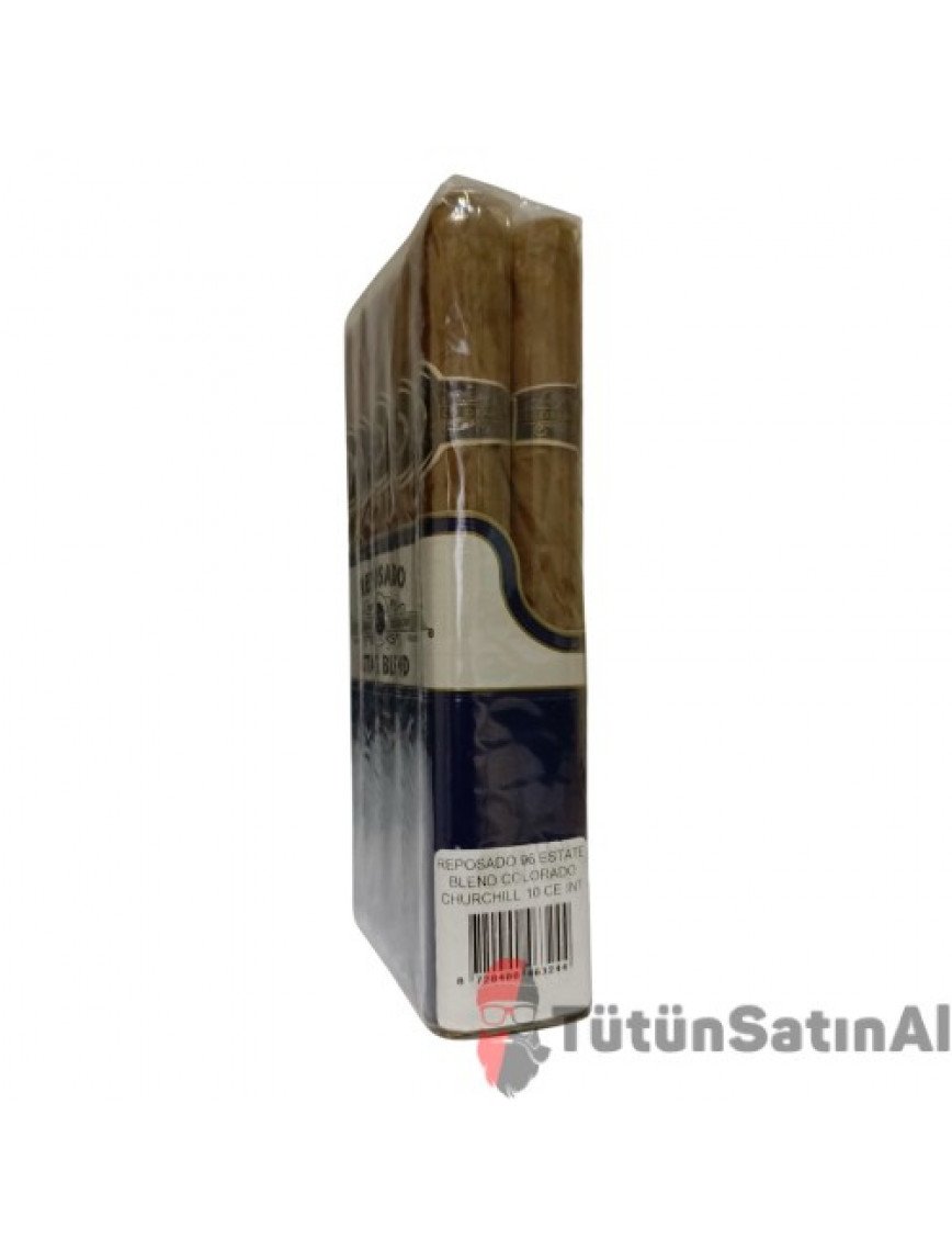 Reposado Estate Blend Colorado Churchill Puro - 10’s Reposado Estate Blend Colorado Churchill Puro - 10’s