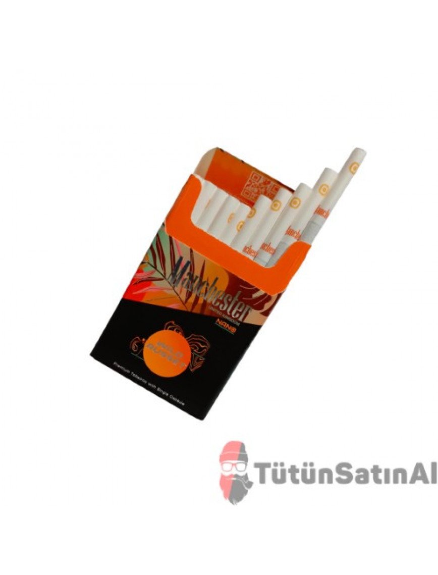 Manchester Nano Wild Russet Slim Sigara (Portakal Aromalı) Manchester Nano Wild Russet Slim Sigara (Portakal Aromalı)