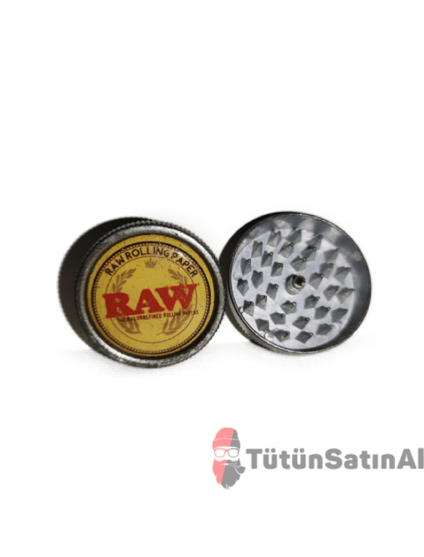 RAW Tütün Öğütücü - Metal Grinder RAW Tütün Öğütücü - Metal Grinder