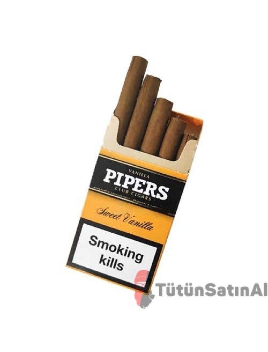 Pipers Sweet Vanilla 10’s Sigarillo Pipers Sweet Vanilla 10’s Sigarillo - Puro Sitesi