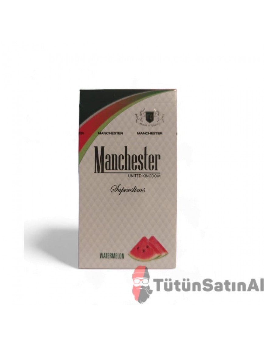 Manchester Superslims Watermelon – Karpuz Aromalı Sigara Manchester Superslims Watermelon – Karpuz Aromalı Sigara