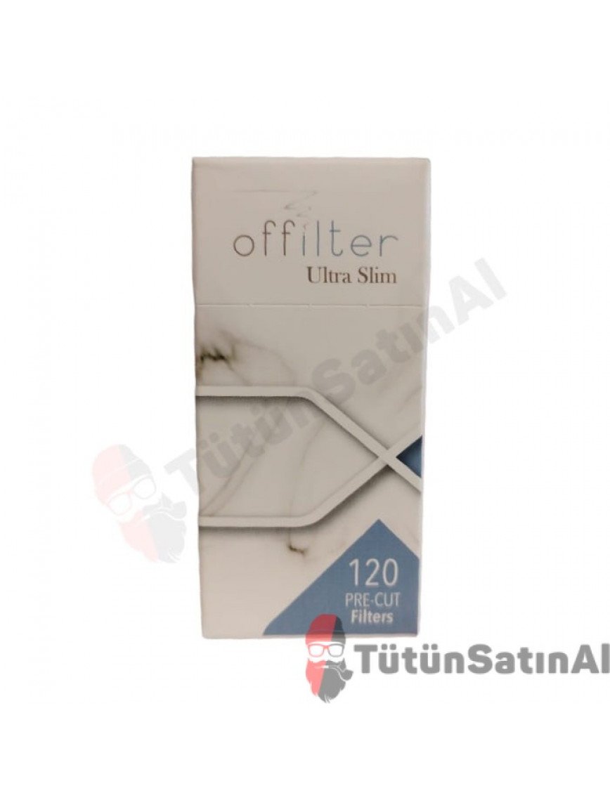Offilter Ultra Slim Tütün Sarma Filtresi Offilter Ultra Slim Tütün Sarma Filtresi