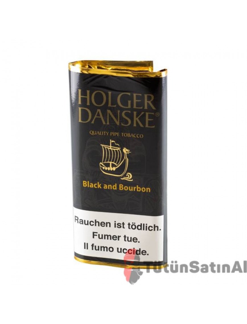 Holger Danske Black And Bourbon Pipo Tütünü Holger Danske Black And Bourbon Pipo Tütünü