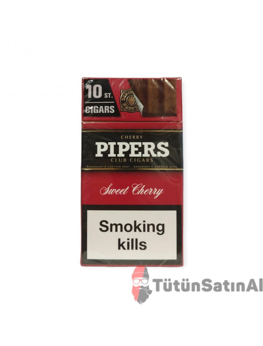 Pipers Sweet Cherry 10’s Sigarillo Pipers Sweet Cherry 10’s Sigarillo - Puro Sitesi