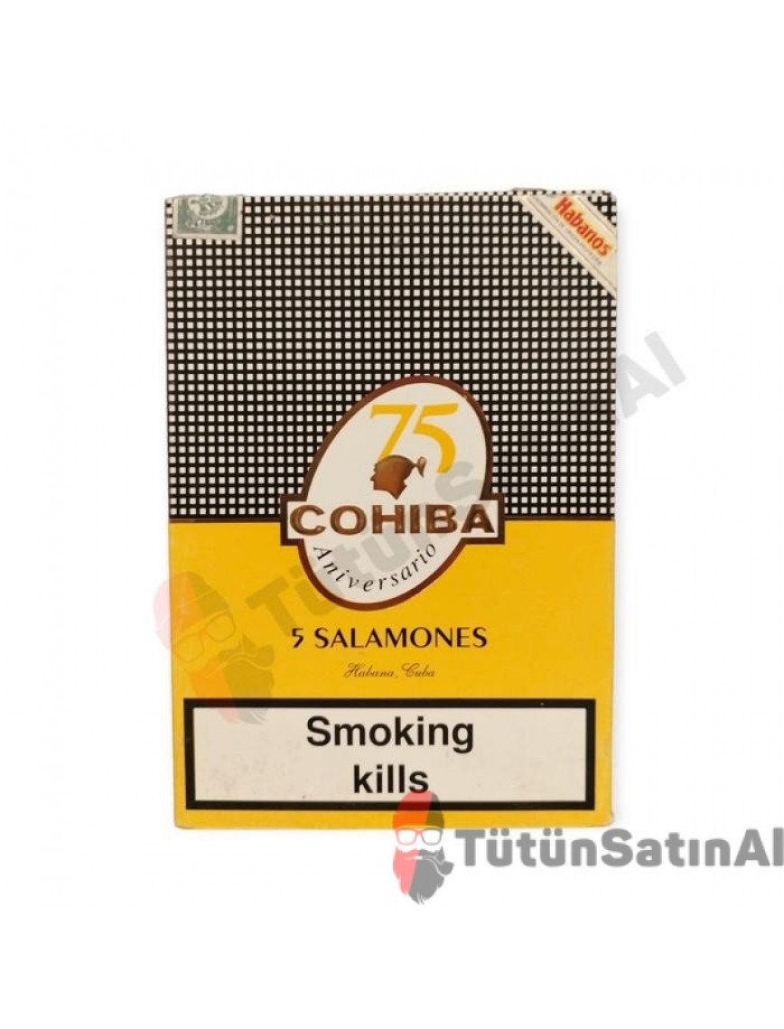 Cohiba Salamones Puro 5'li Puro (REPLİKA ÜRÜN) Cohiba Salamones Puro 5'li Puro (REPLİKA ÜRÜN)