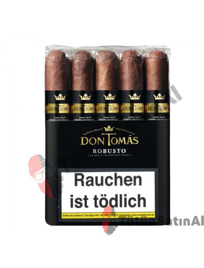 Don Tomas Robusto Puro - 10'lu Black Don Tomas Robusto Puro - 10'lu Black