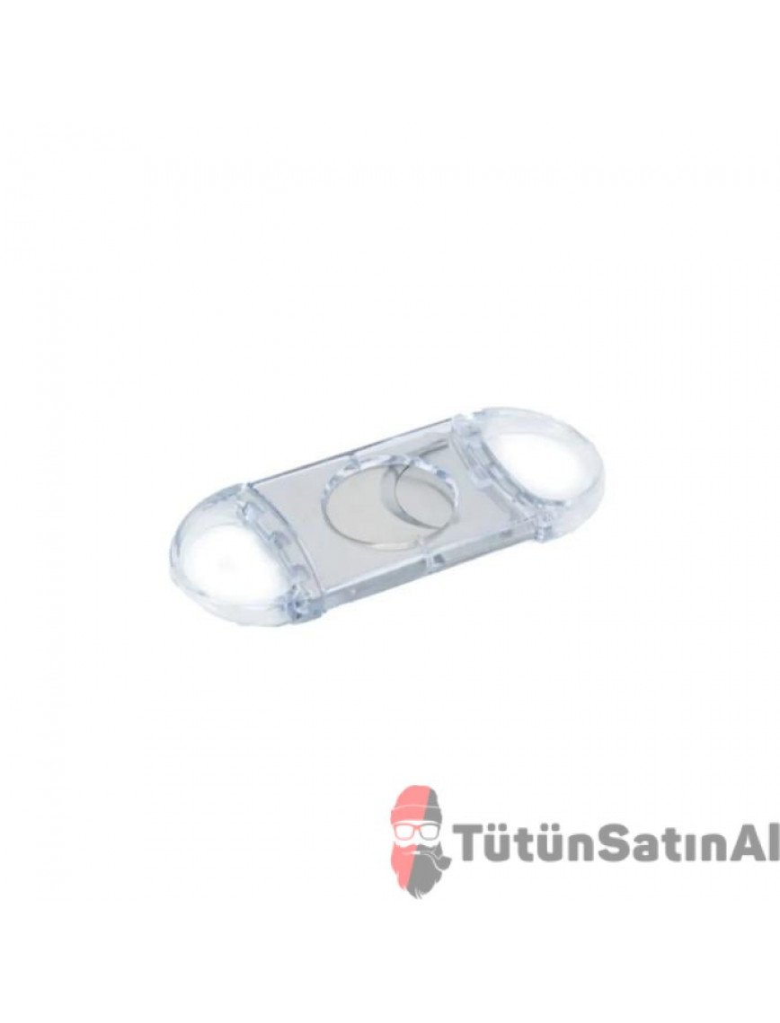 Puro Makası Puro Kesme Makası Plastik (Beyaz Saydam) Puro Makası Puro Kesme Makası Plastik (Beyaz Saydam)