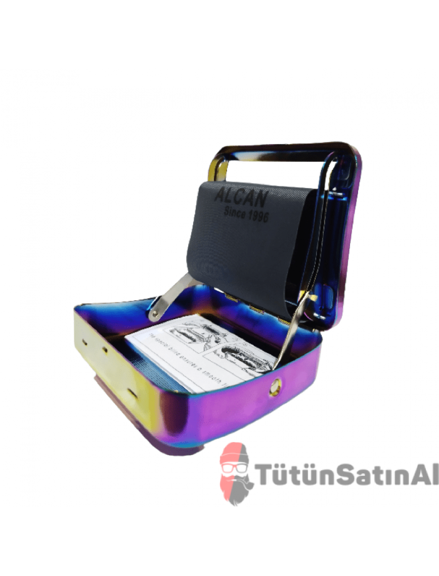 Alcan Since 1996 Otomatik Tütün Sarma Tabakası Renkli (Gökkuşağı) Alcan Since 1996 Otomatik Tütün Sarma Tabakası Renkli (Gökkuşağı)