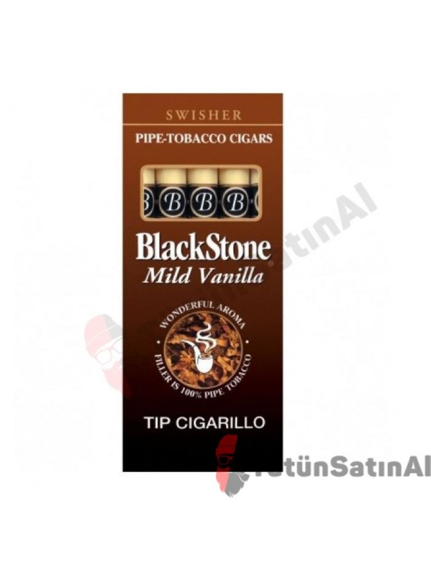 Blackstone Mild Vanilla Tip Sigarillo 5'li Blackstone Mild Vanilla Tip Sigarillo 5'li