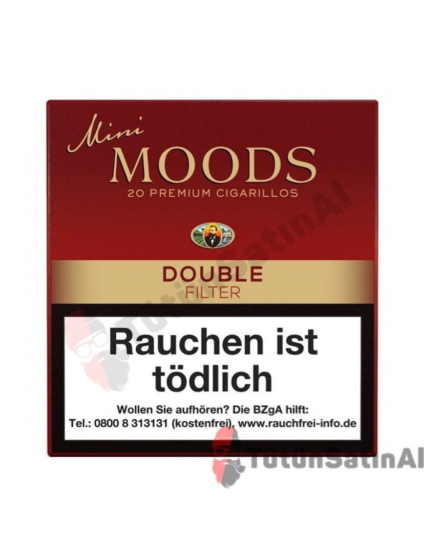Moods Mini Double Filter 20's - Sigarillo Satın Al Moods Mini Double Filter 20's - Sigarillo Satın Al