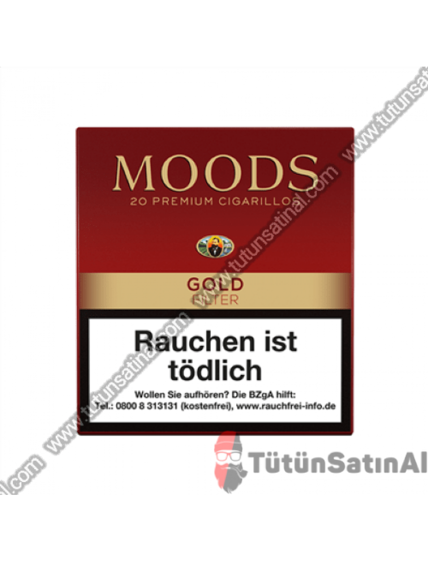 Dannemann Moods Gold Filter 20’li İthal Paket Sigarillo Dannemann Moods Gold Filter 20’li İthal Paket Sigarillo