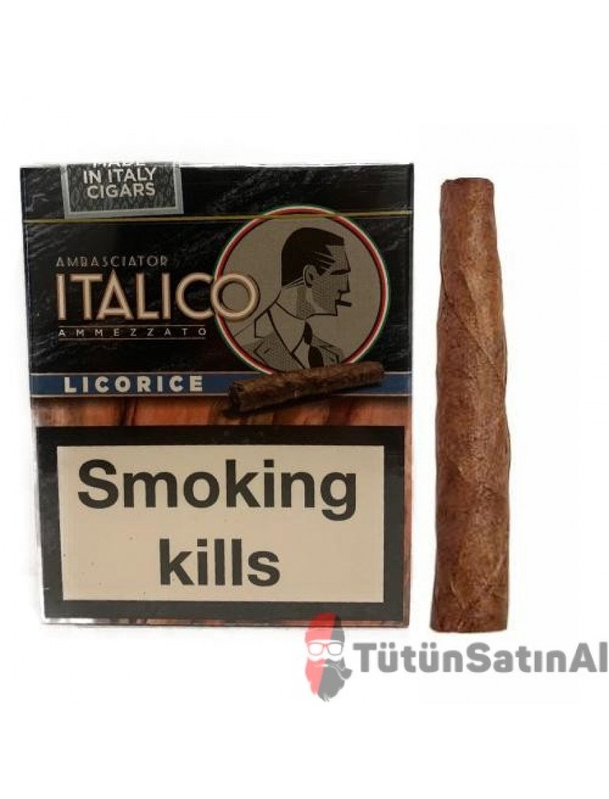 ITALICO LİCORİCE İTHAL PURO ( MEYAN KÖKÜ) Paket ITALICO LİCORİCE İTHAL PURO ( MEYAN KÖKÜ) Paket