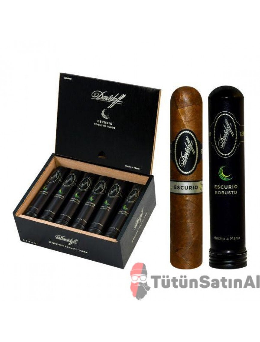 Davidoff Escurio Robusto Tubos 12's Puro Davidoff Escurio Robusto Tubos 12's Puro