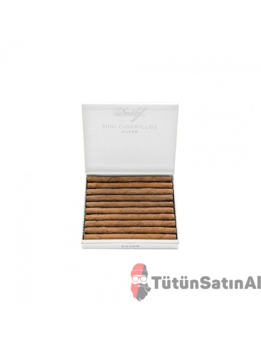 Davidoff Mini Cigarillos Silver 20'li Davidoff Mini Cigarillos Silver 20'li