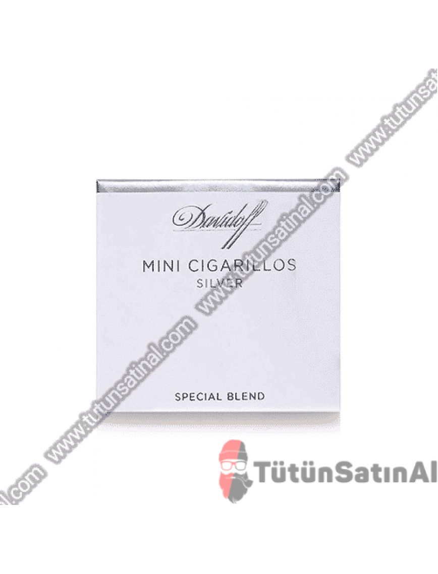 Davidoff Mini Cigarillos Silver 20'li Davidoff Mini Cigarillos Silver 20'li